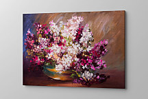 Obraz Maľovaná orgovánová kytica 1699